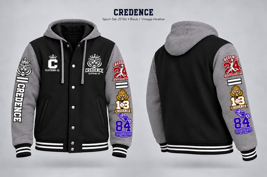 Credence varsity insulated ￼letterman jacket