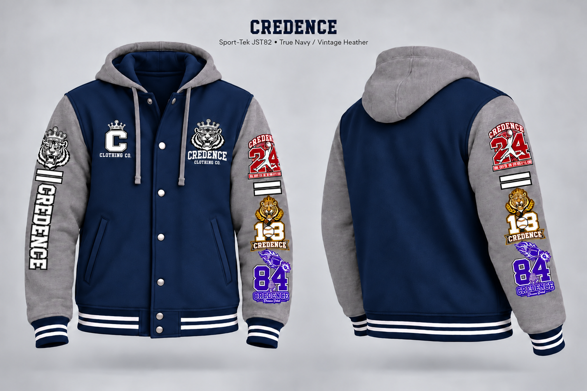 Credence varsity insulated ￼letterman jacket